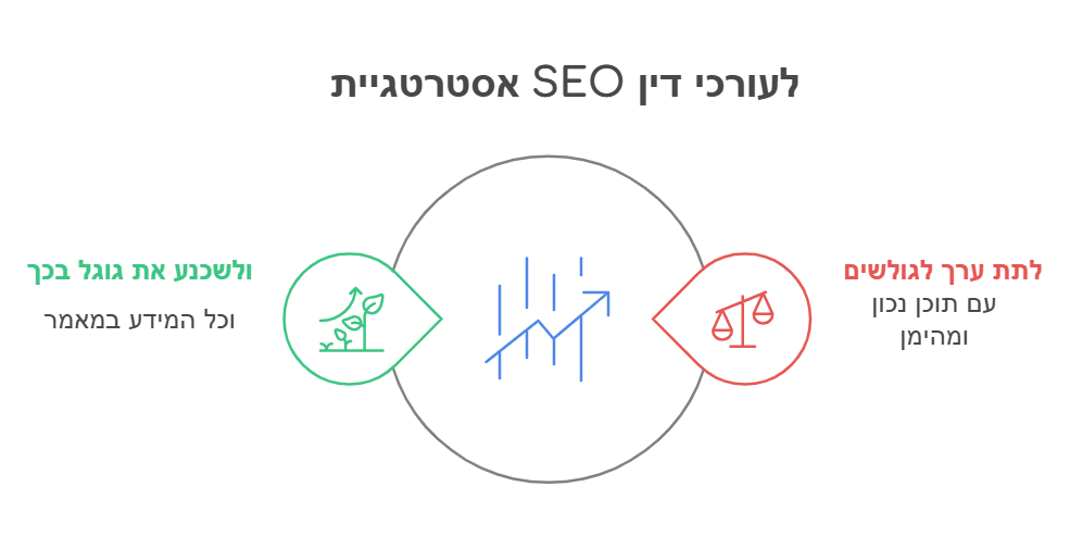 אסטרטגיית SEO לעורכי דין