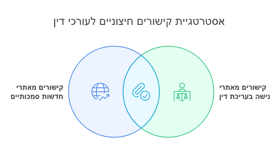 פרופיל קישורים חיצוניים לעורכי דין